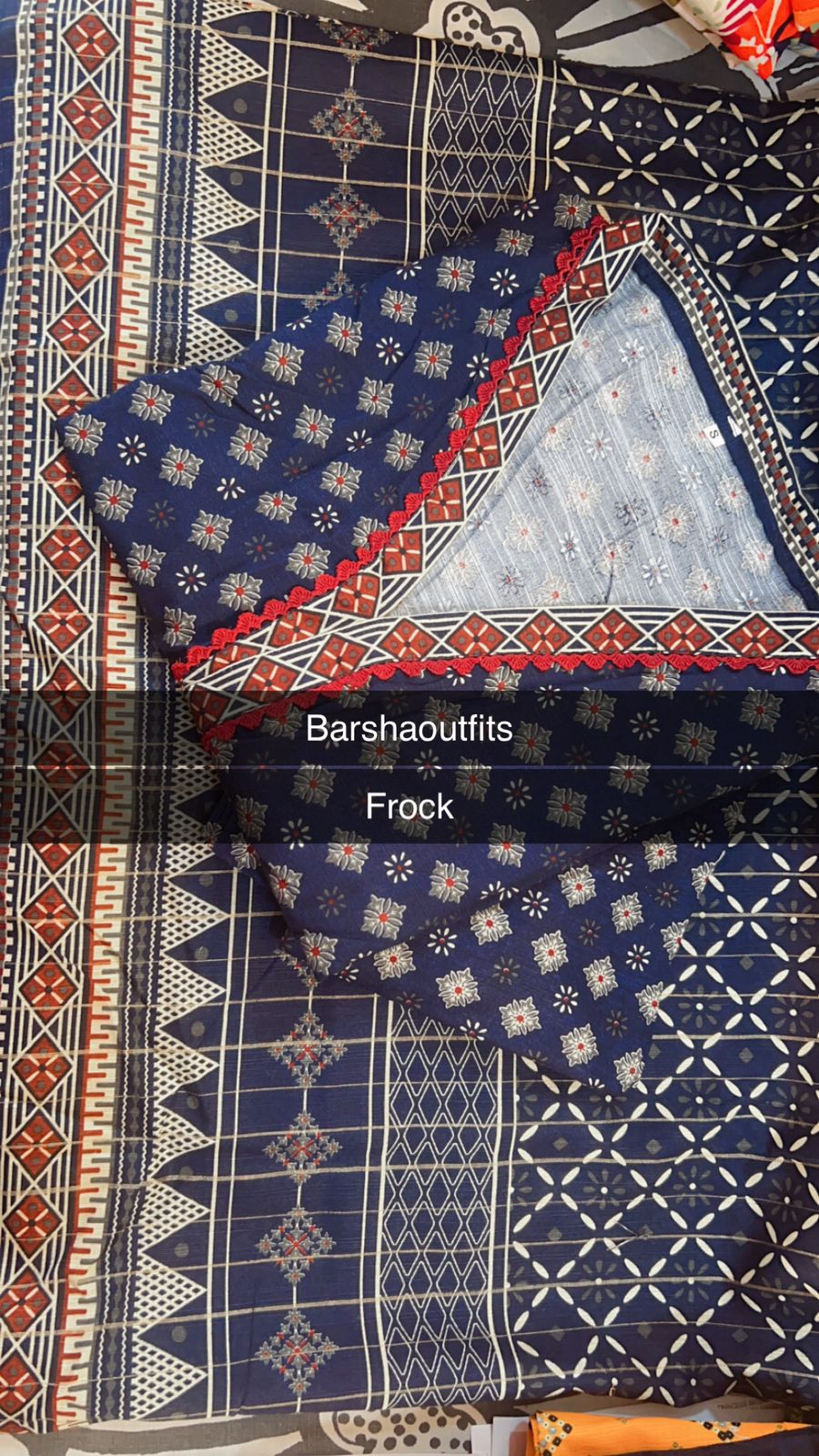 Bin Saeed Winter Khaddar Frock