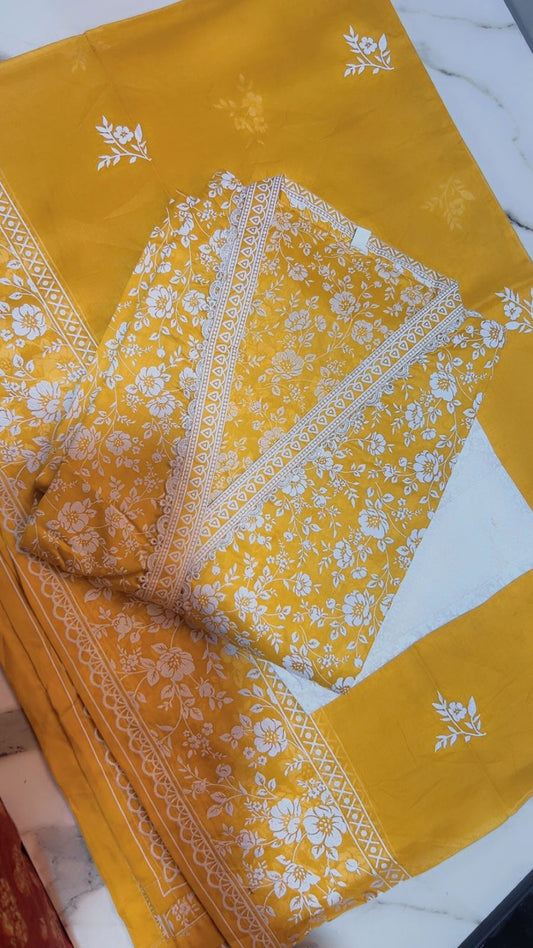 Binsaeed Digital Print Lawn Stitch