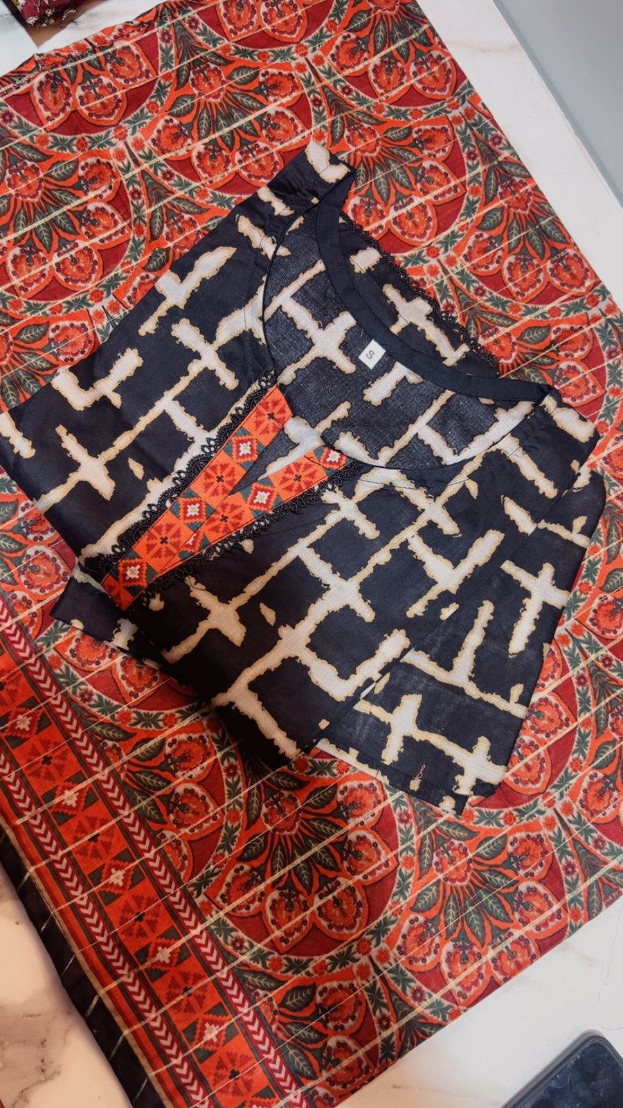 Binsaeed Digital Print Lawn Stitch