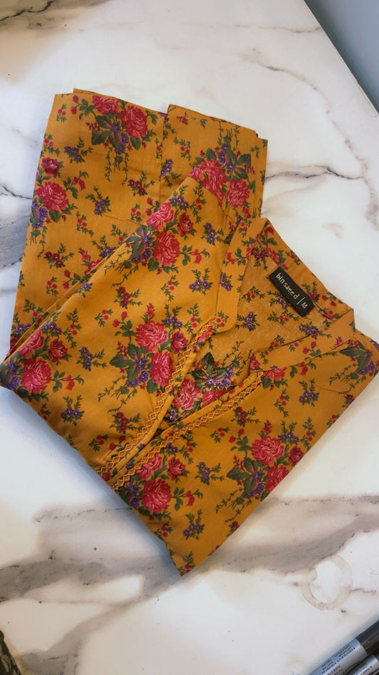 Binsaeed Co-ords 2 Piece Lawn Stitch