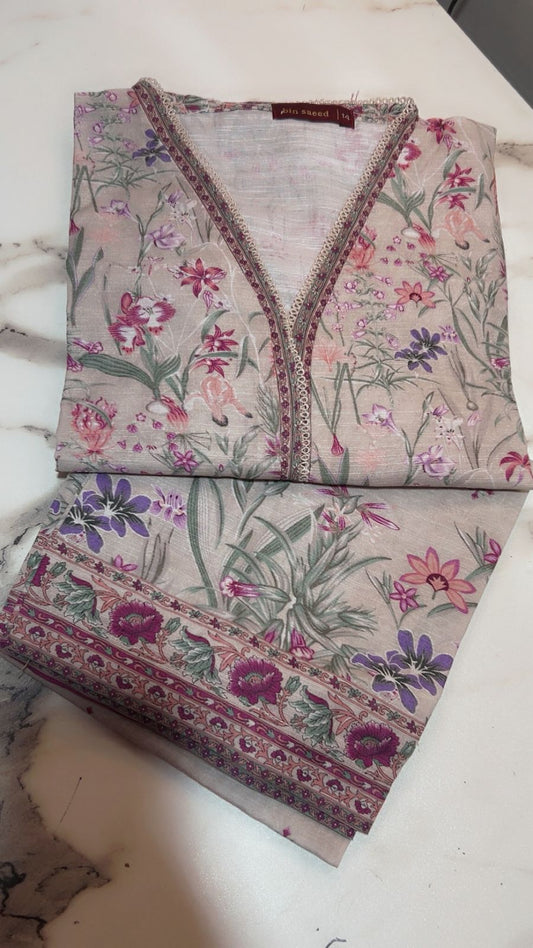 Binsaeed 2 Piece Khaddar Stitch