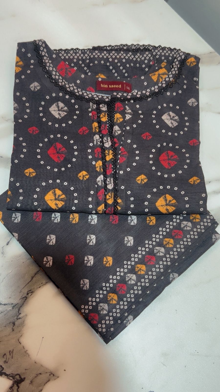 Binsaeed 2 Piece Khaddar Stitch