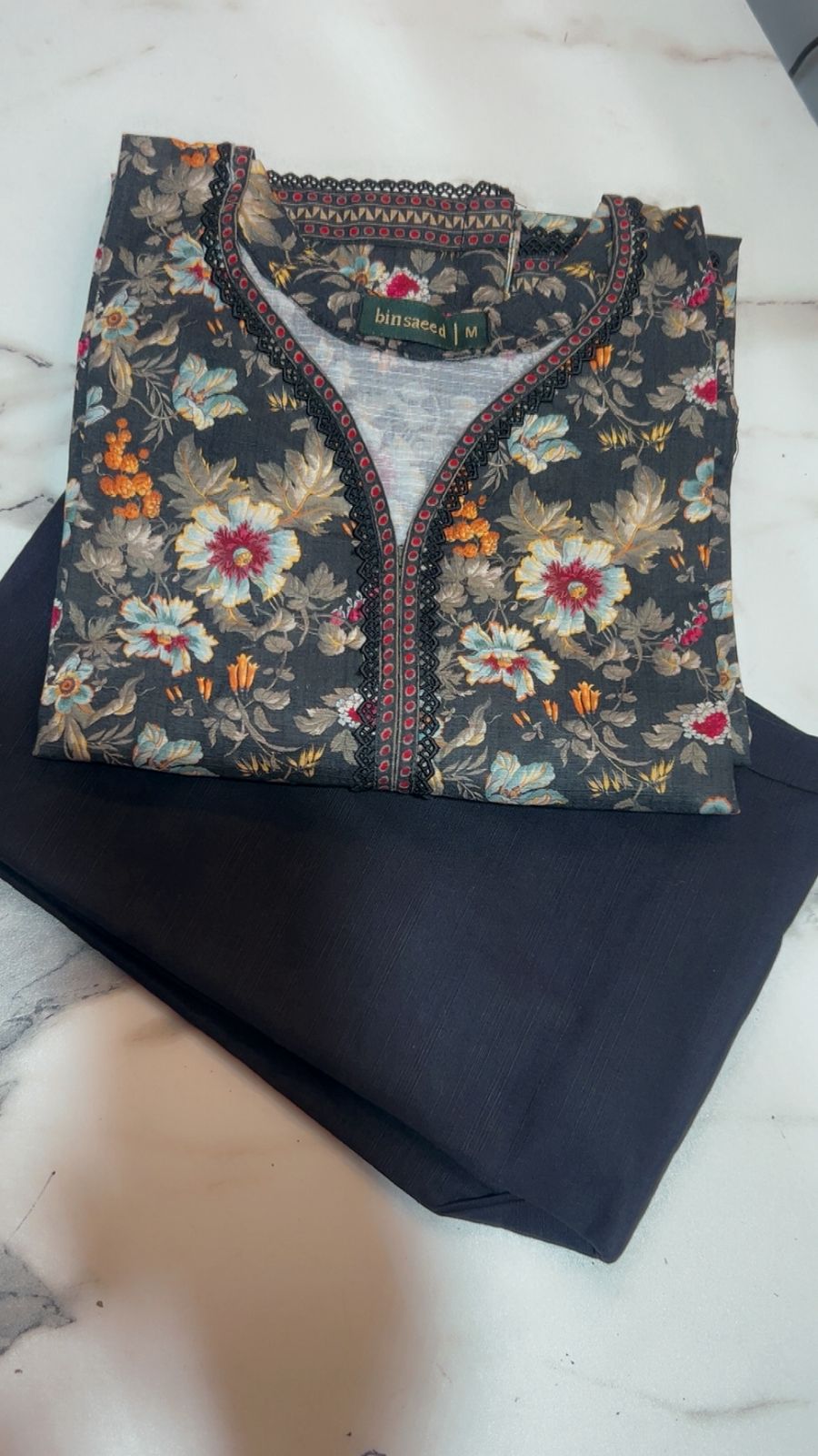 Binsaeed 2 Piece Khaddar Stitch