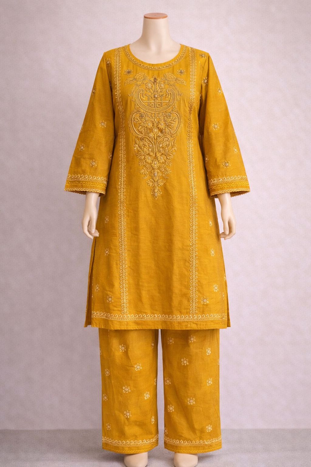 2 Piece Embroidered Suit – Stitched Standard Size