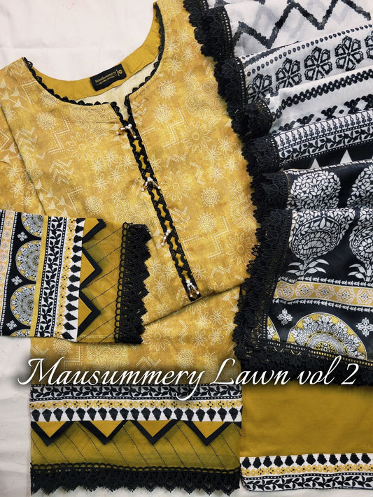 Mausummery Stitch Lawn