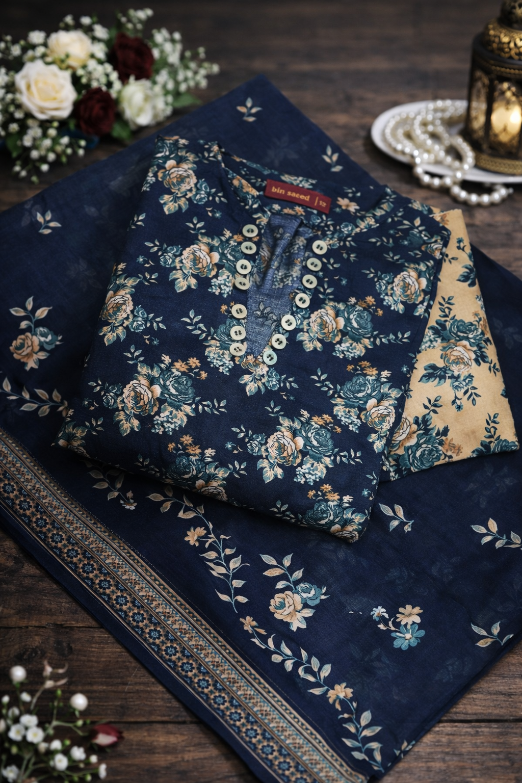 Binsaeed 3 Piece Lawn Stitch