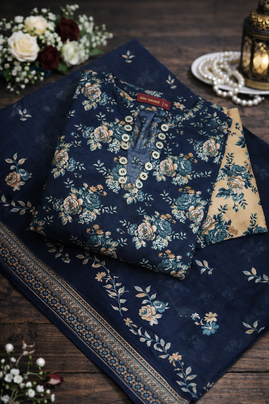 Binsaeed 3 Piece Lawn Stitch