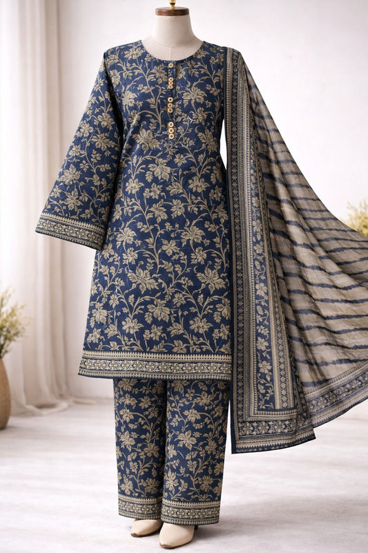 Binsaeed 3 Piece Lawn Stitch 21