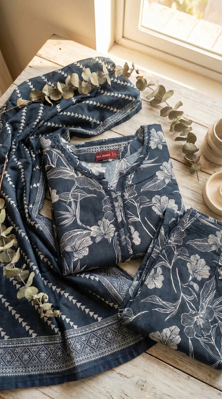 Binsaeed 3 Piece Lawn Stitch