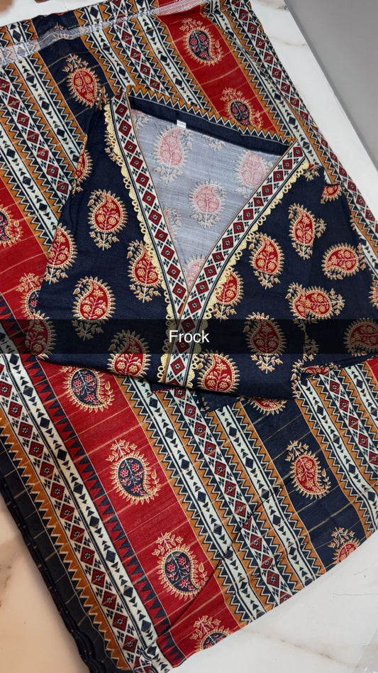 Binsaeed 3 Piece Khaddar Stitch