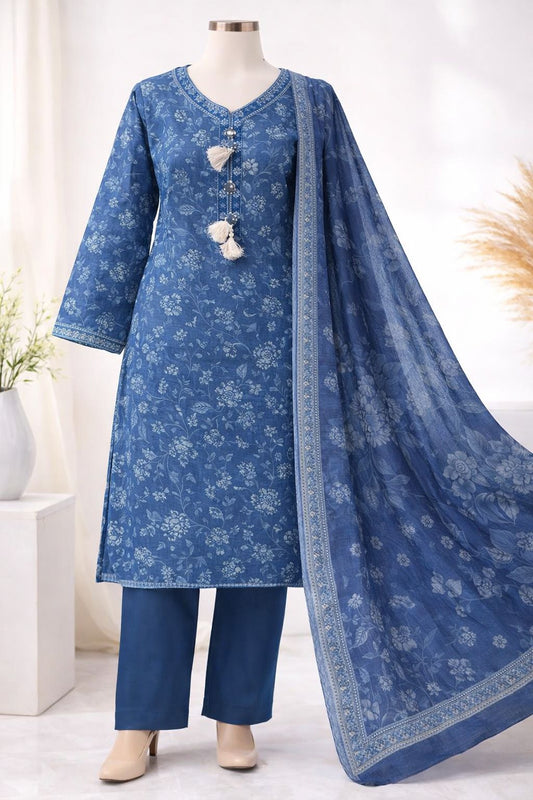 Binsaeed 3 Piece Lawn Stitch 13