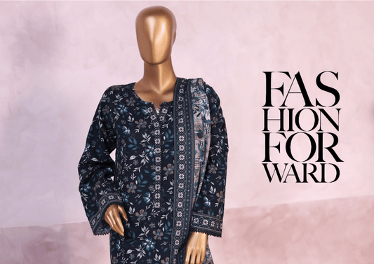 Binsaeed 3 Piece Khaddar Stitch 111