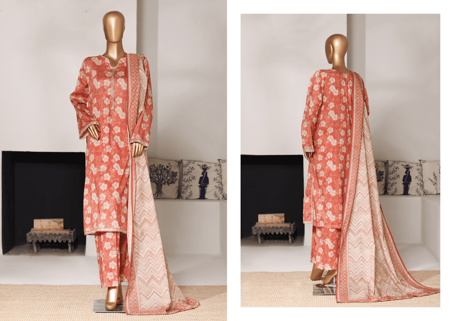 Binsaeed 3 Piece Lawn Stitch