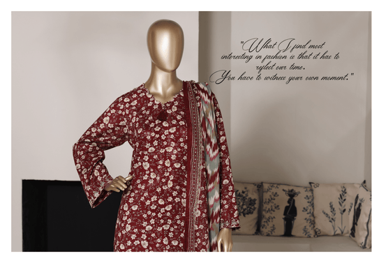 Binsaeed 3 Piece Lawn Stitch