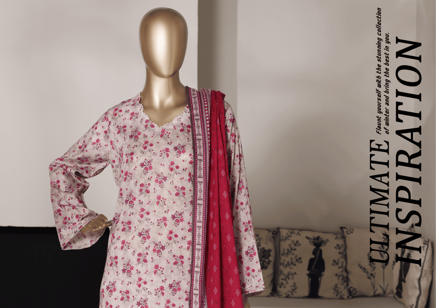 Binsaeed 3 Piece Lawn Stitch